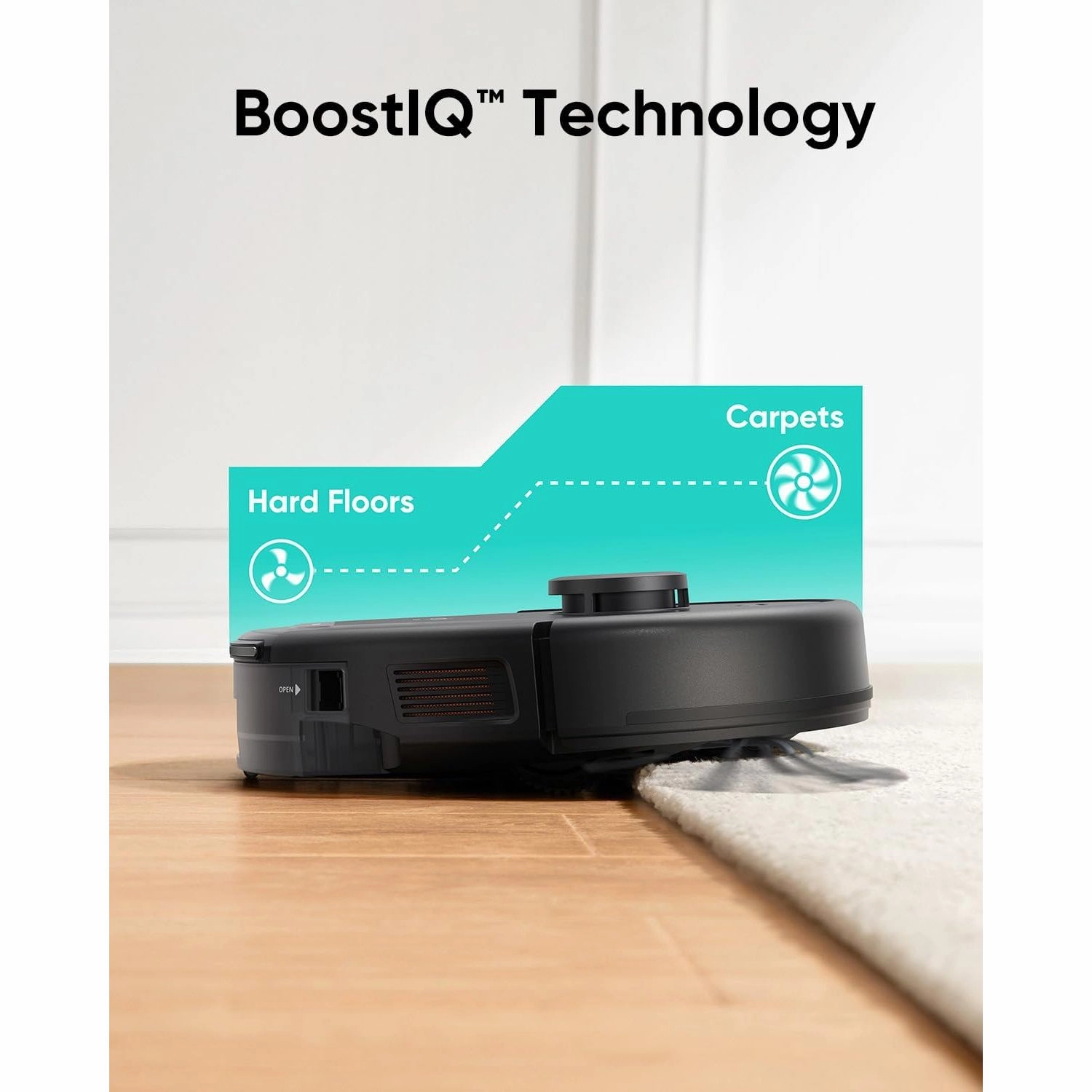 eufy L60 Robot Vacuum Cleaner, Ultra Strong 5,000 Pa, iPath Laser Navigation - Model T2267