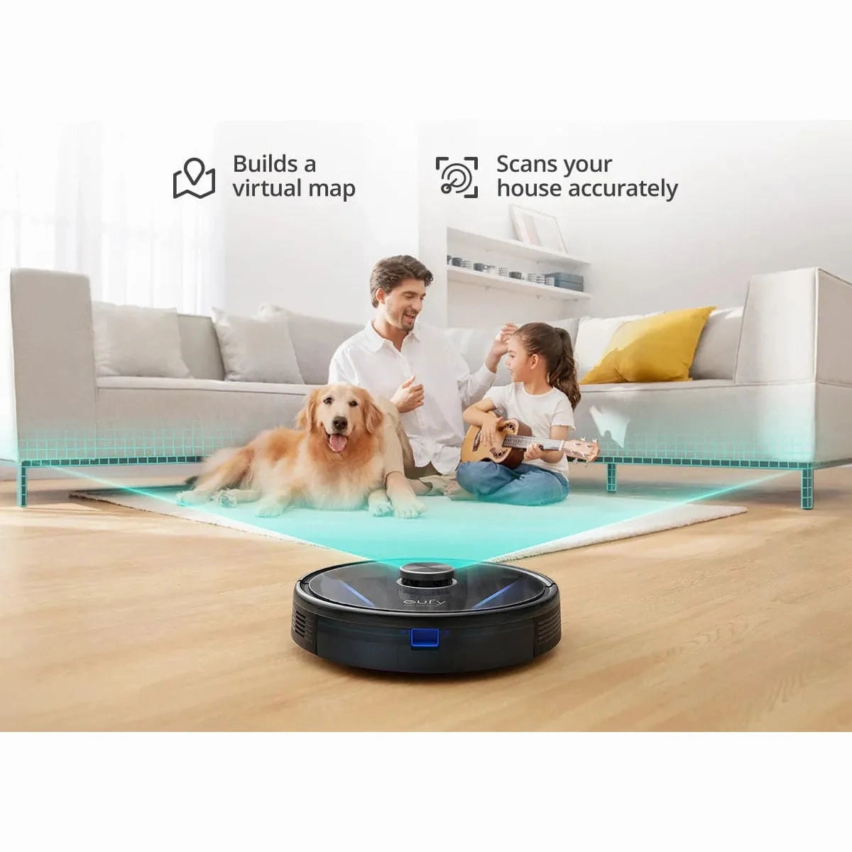 Eufy RoboVac LR30 Hybrid Robot Vacuum Cleaner - T2193