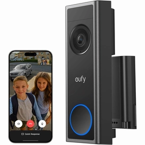 eufy Security Video Doorbell C31, 2K FHD, Battery/Hardwire, Live Video Call, Human Motion Detection xbox console, buy xbox series x, xbox accessories online