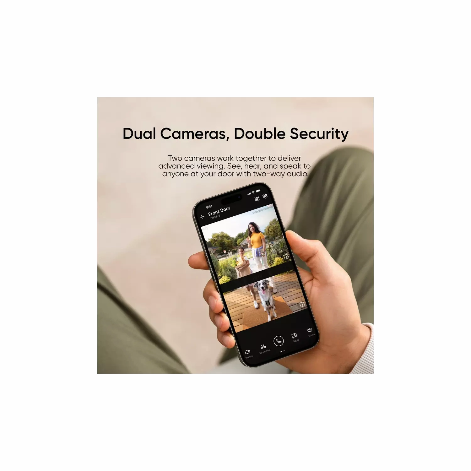 eufy Video Doorbell Dual Camera 2K with Chime