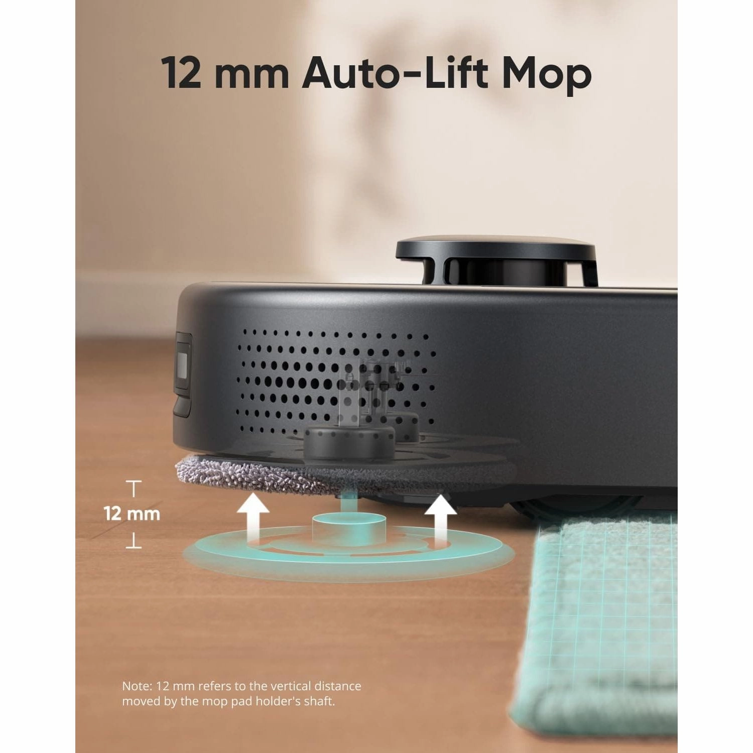 eufy X9 Pro Robot Vacuum Cleaner with MopMaster Adaptive Pressure Cleaning, 2 Rotating Mops, Carpet Detection with 12 mm Auto-Lifting and Clean Station, 5500Pa Suction, AI Obstacle Avoidance