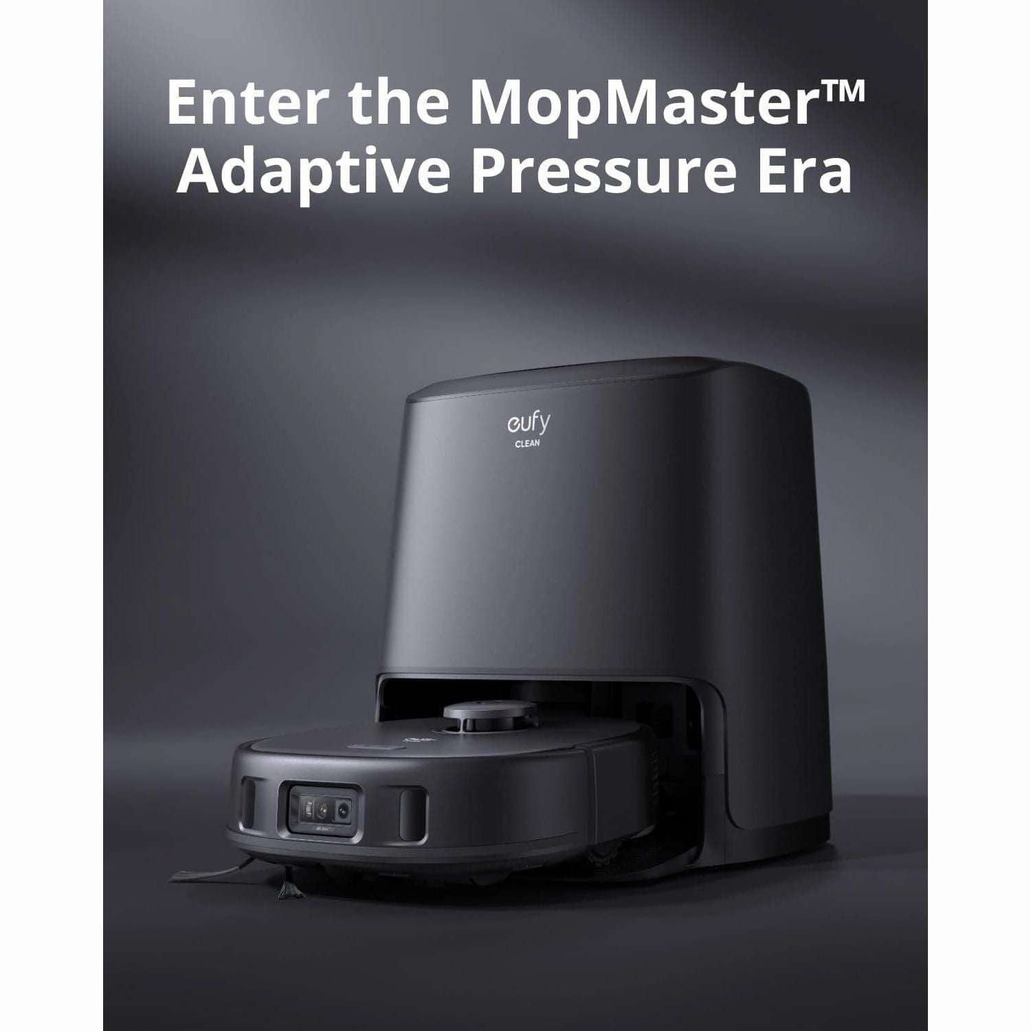 eufy X9 Pro Robot Vacuum Cleaner with MopMaster Adaptive Pressure Cleaning, 2 Rotating Mops, Carpet Detection with 12 mm Auto-Lifting and Clean Station, 5500Pa Suction, AI Obstacle Avoidance