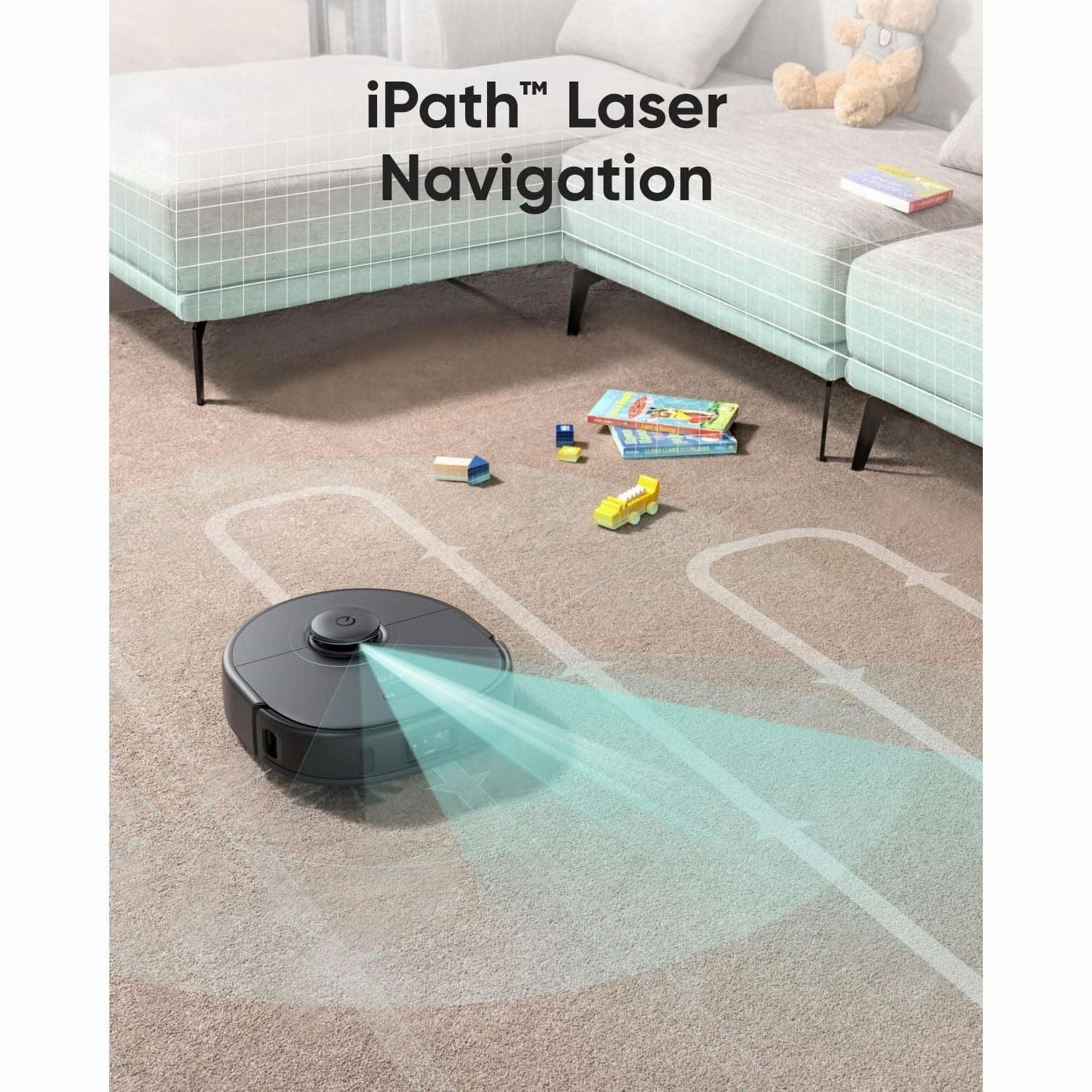 eufy X9 Pro Robot Vacuum Cleaner with MopMaster Adaptive Pressure Cleaning, 2 Rotating Mops, Carpet Detection with 12 mm Auto-Lifting and Clean Station, 5500Pa Suction, AI Obstacle Avoidance