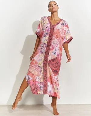Euphoria Maxi Kaftan - Rose Infusion