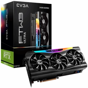 EVGA GeForce RTX 3090 Ti FTW3 Ultra Gaming - 24GB GDDR6X, iCX3 Cooling, ARGB LED, Backplate, Free eLeash computing devices, pc accessories, cheap computer online