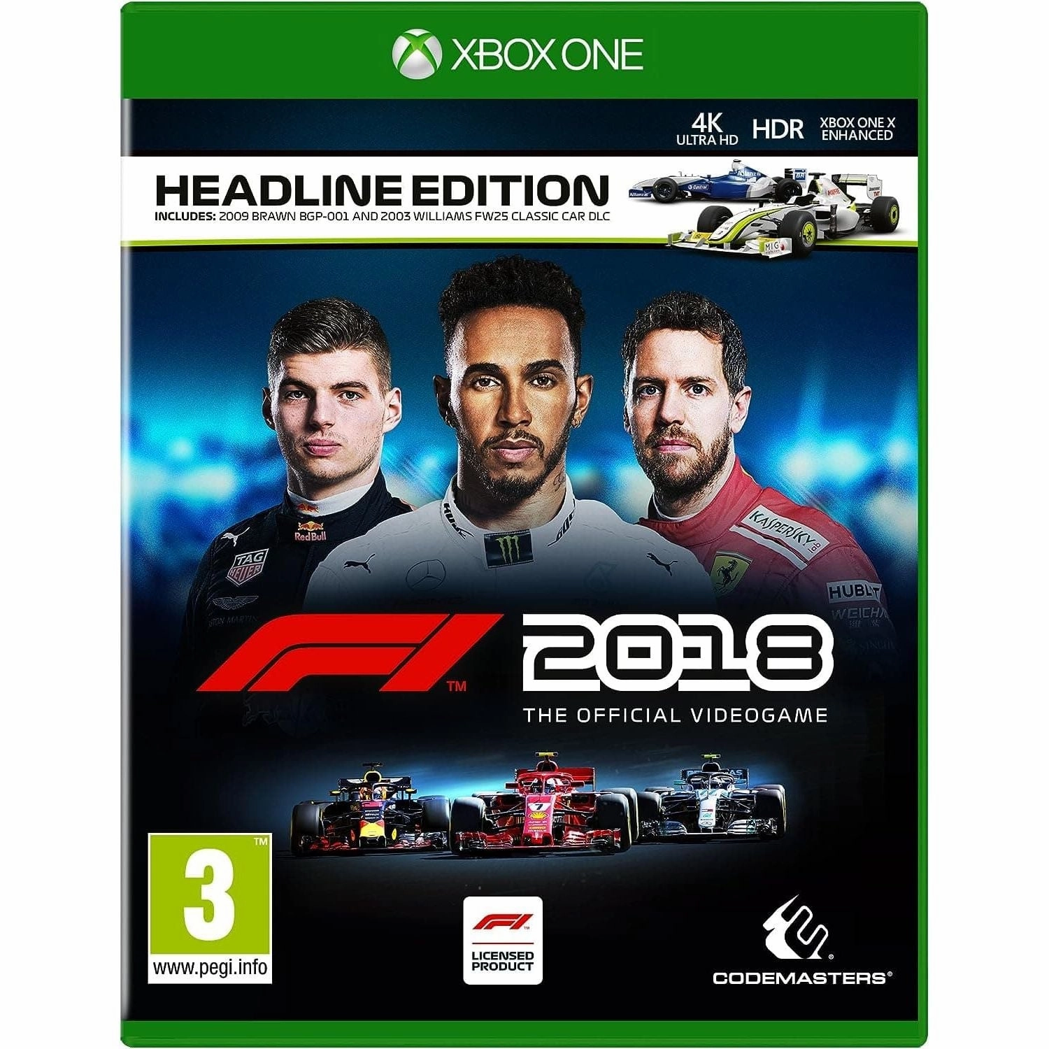 F1 2018 Headline Edition (Xbox One) wireless gaming headset, best gaming earbuds, bluetooth earbuds with mic