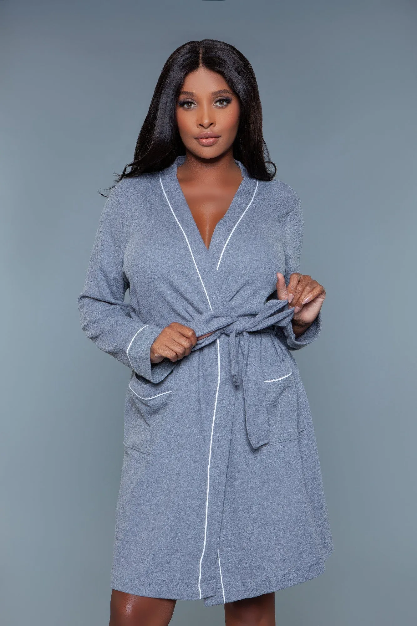 FASHNZFAB Waffle Robe Queen