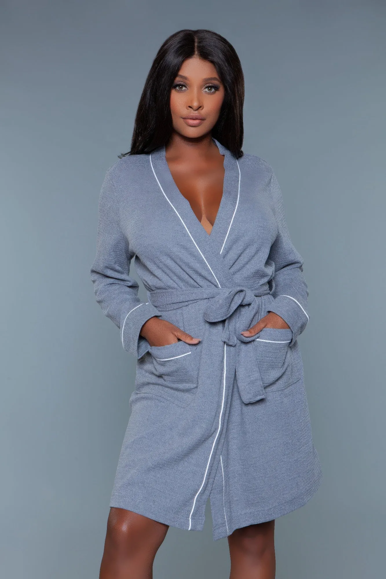 FASHNZFAB Waffle Robe Queen