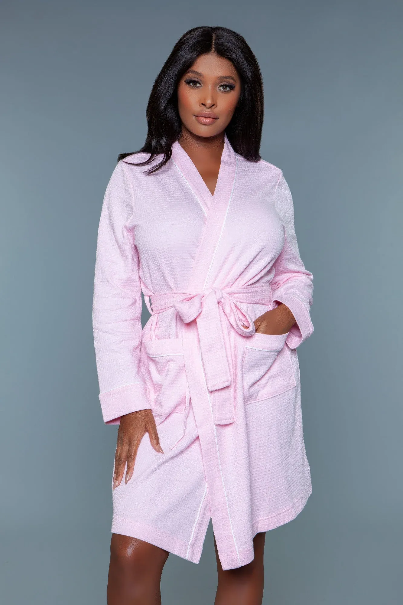 FASHNZFAB Waffle Robe Queen