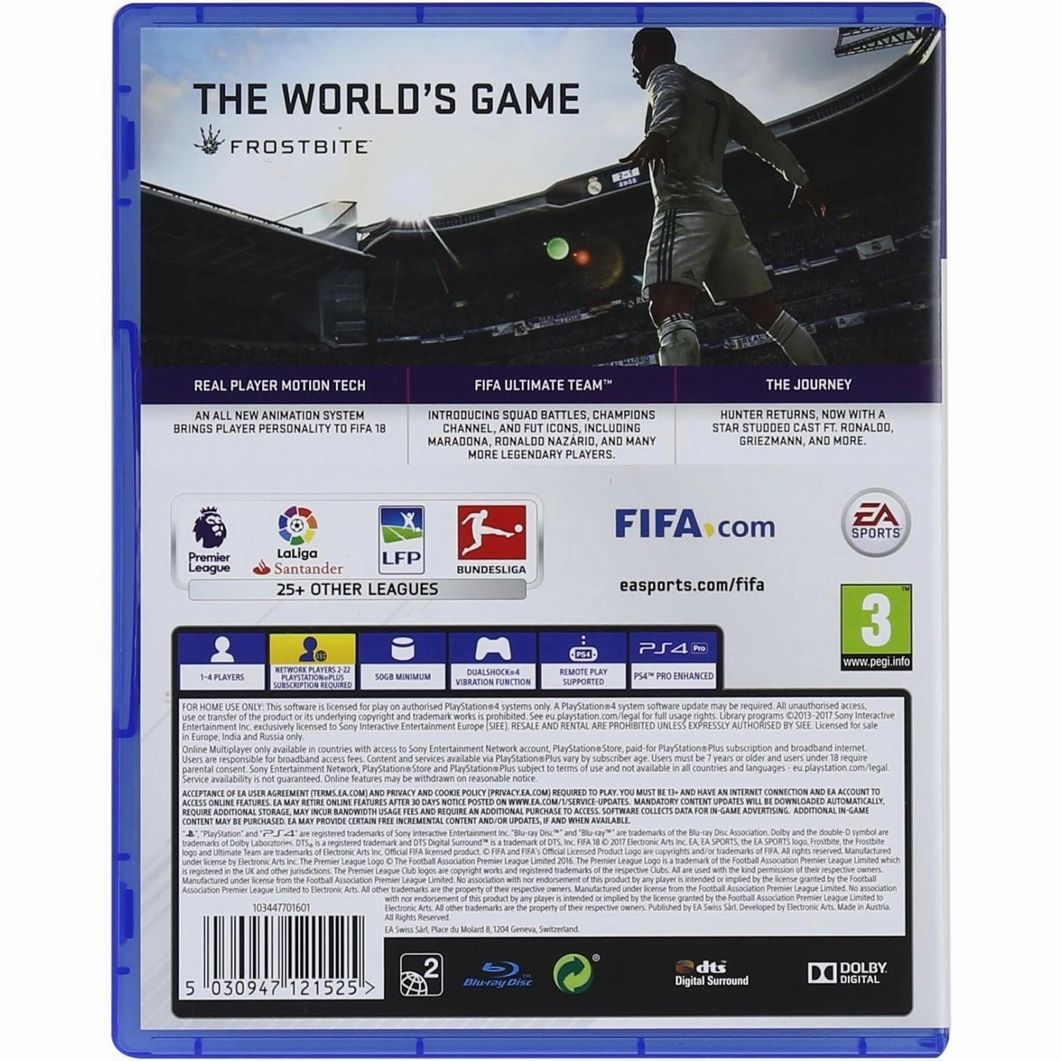 FIFA 18 - PS4 Game