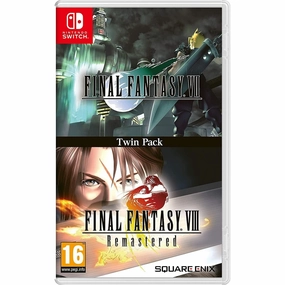 Final Fantasy VII and Final Fantasy VIII Remastered - Twin Pack for Nintendo Switch retro gaming consoles,gaming console deals,console games,new game consoles