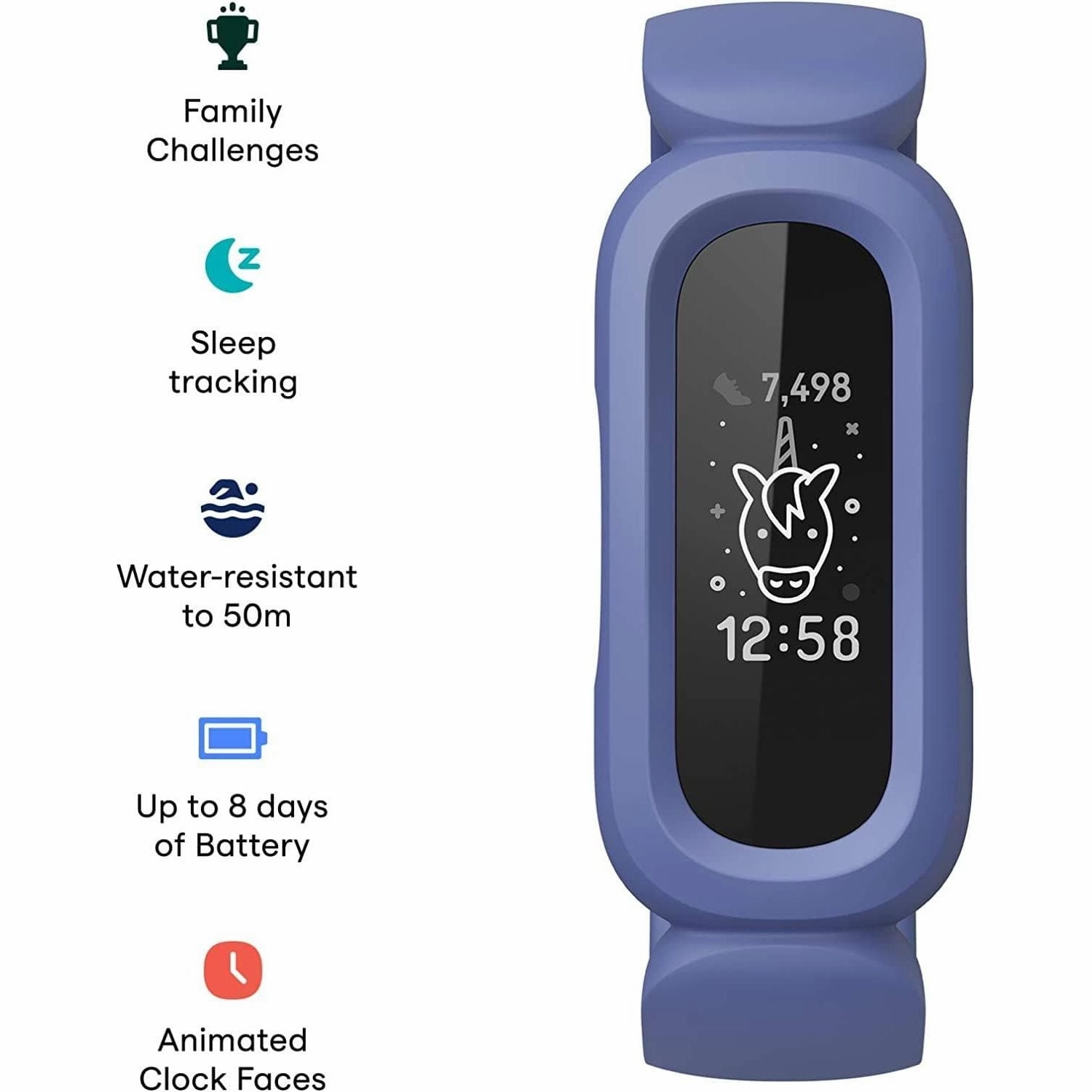 Fitbit Ace 3 Kids Activity Tracker - Blue / Green