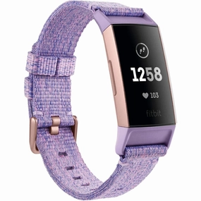 Fitbit Charge 3 NFC Special Edition Advanced Fitness Tracker with Heart Rate, Swim Tracking & 7 Day Battery - Rose-Gold/Lavender, One Size nintendo switch oled, nintendo switch deals, joy-con accessories