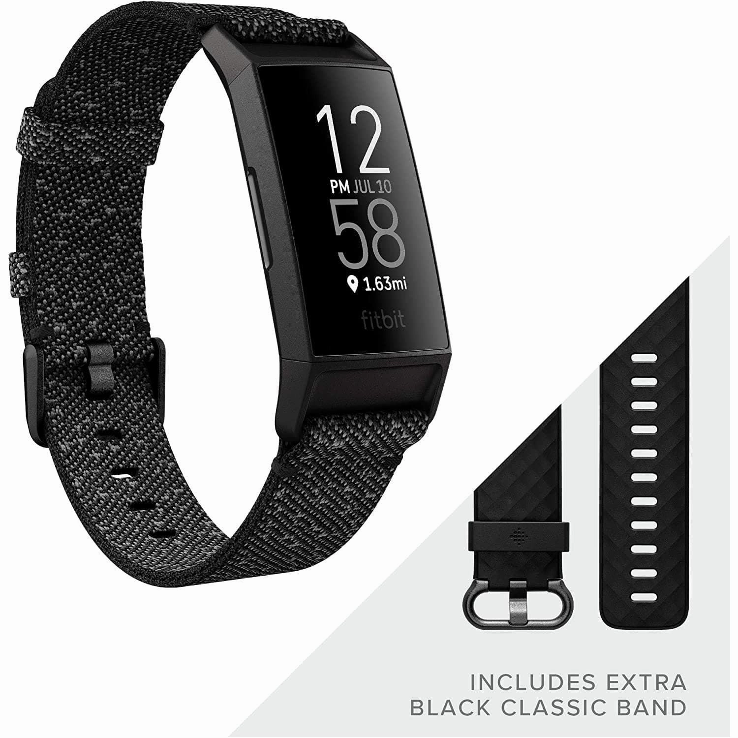 Fitbit Charge 4 Fitness Tracker - Granite Black (Special Edition)