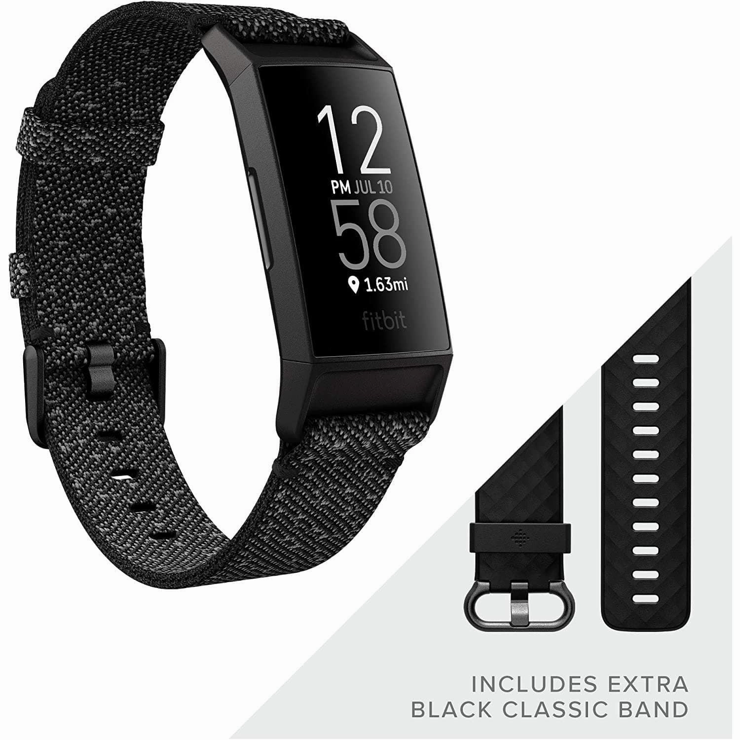 Fitbit Charge 4 Fitness Tracker - Granite Black (Special Edition)