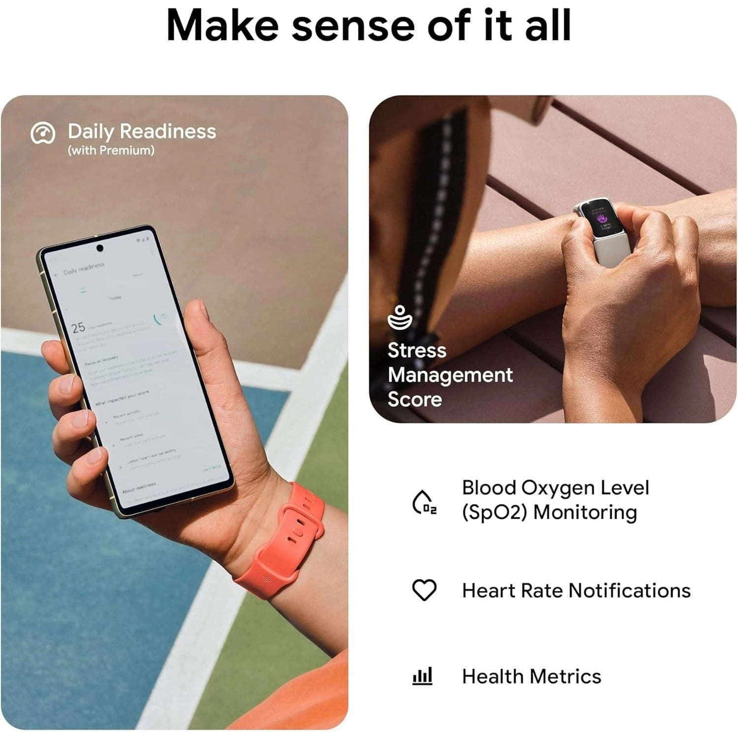 Fitbit Charge 6 Fitness Tracker - Obsidian