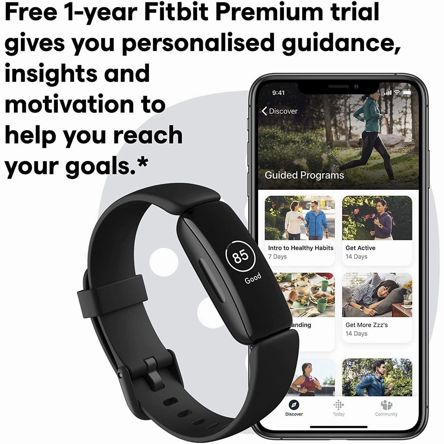 Fitbit Inspire 2 Smart Watch - Black