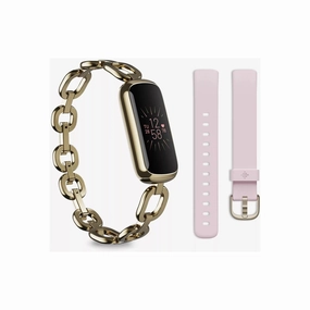 Fitbit Luxe Special Edition Smart Watch - Soft Gold Peony nintendo switch oled, nintendo switch deals, joy-con accessories