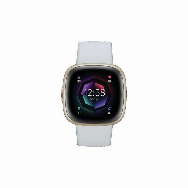 Fitbit Sense 2 Smart Watch - Blue Mist/ Soft Gold