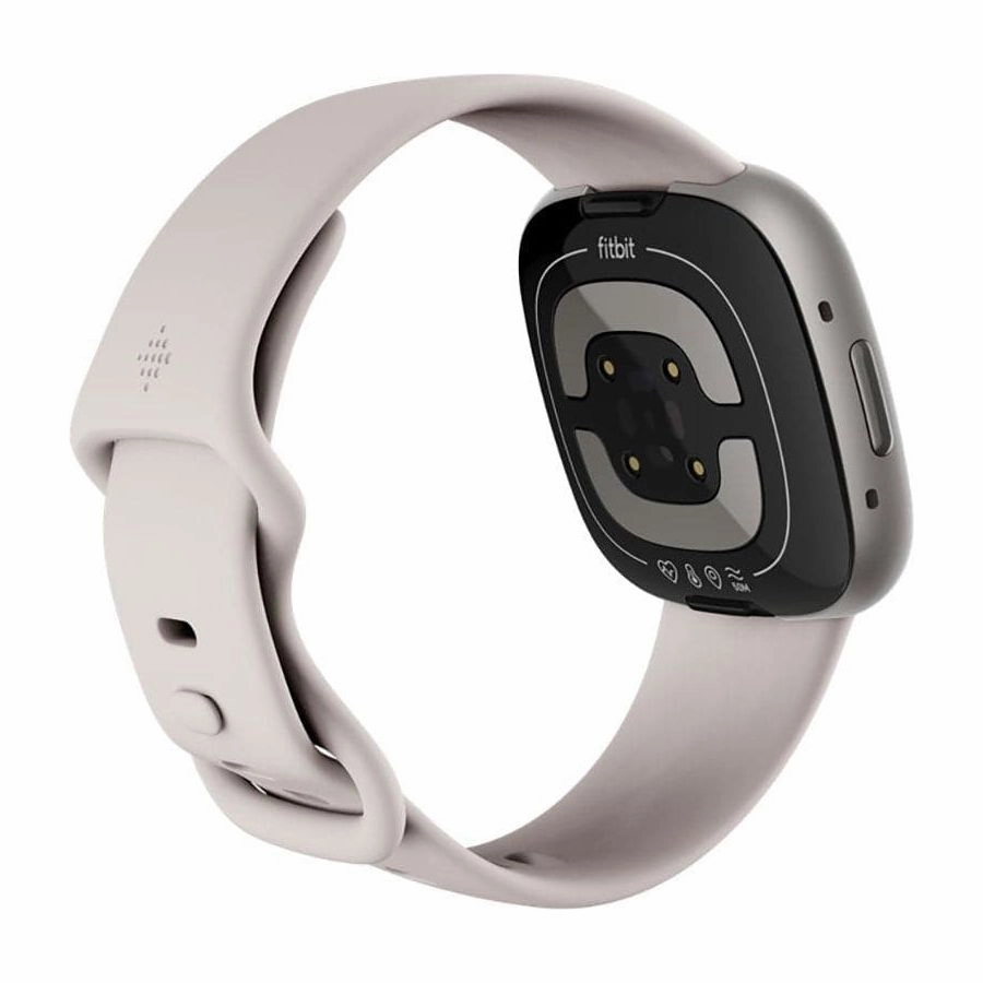 Fitbit Sense 2 Smart Watch - Lunar White/Platinum