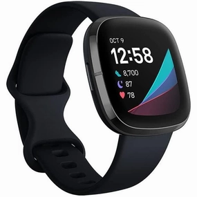 Fitbit Sense Smart Watch - Carbon Graphite nintendo switch oled, nintendo switch deals, joy-con accessories