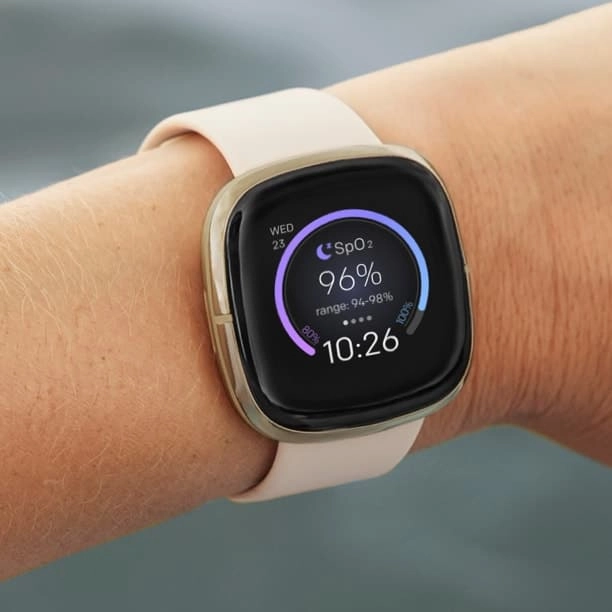 Fitbit Sense Smart Watch - Lunar White