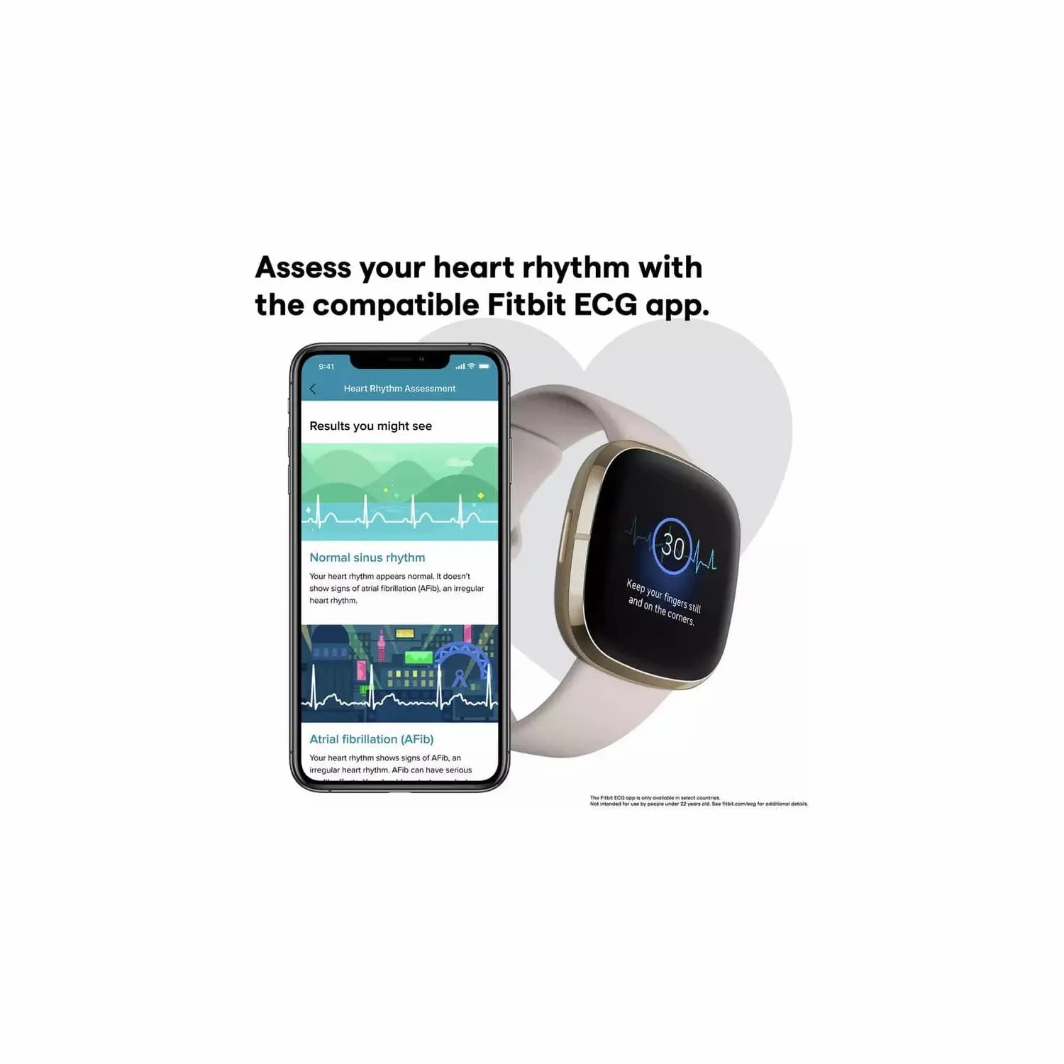 Fitbit Sense Smart Watch - Lunar White
