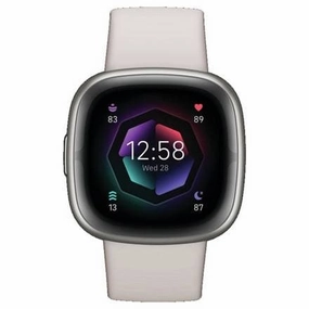 Fitbit Sense Smart Watch - Lunar White nintendo switch oled, nintendo switch deals, joy-con accessories