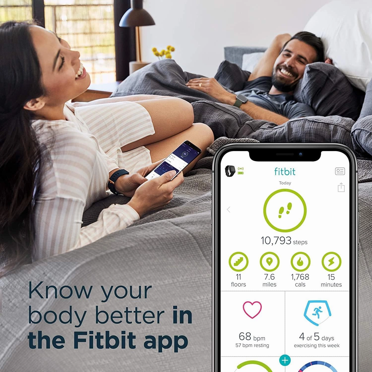 Fitbit Versa 2 Health & Fitness Smartwatch with Voice Control, Sleep Score & Music