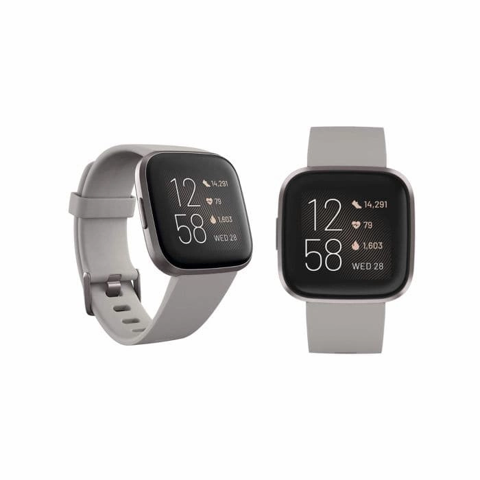 Fitbit Versa 2 Smart Watch - Grey Alu / Stone Band