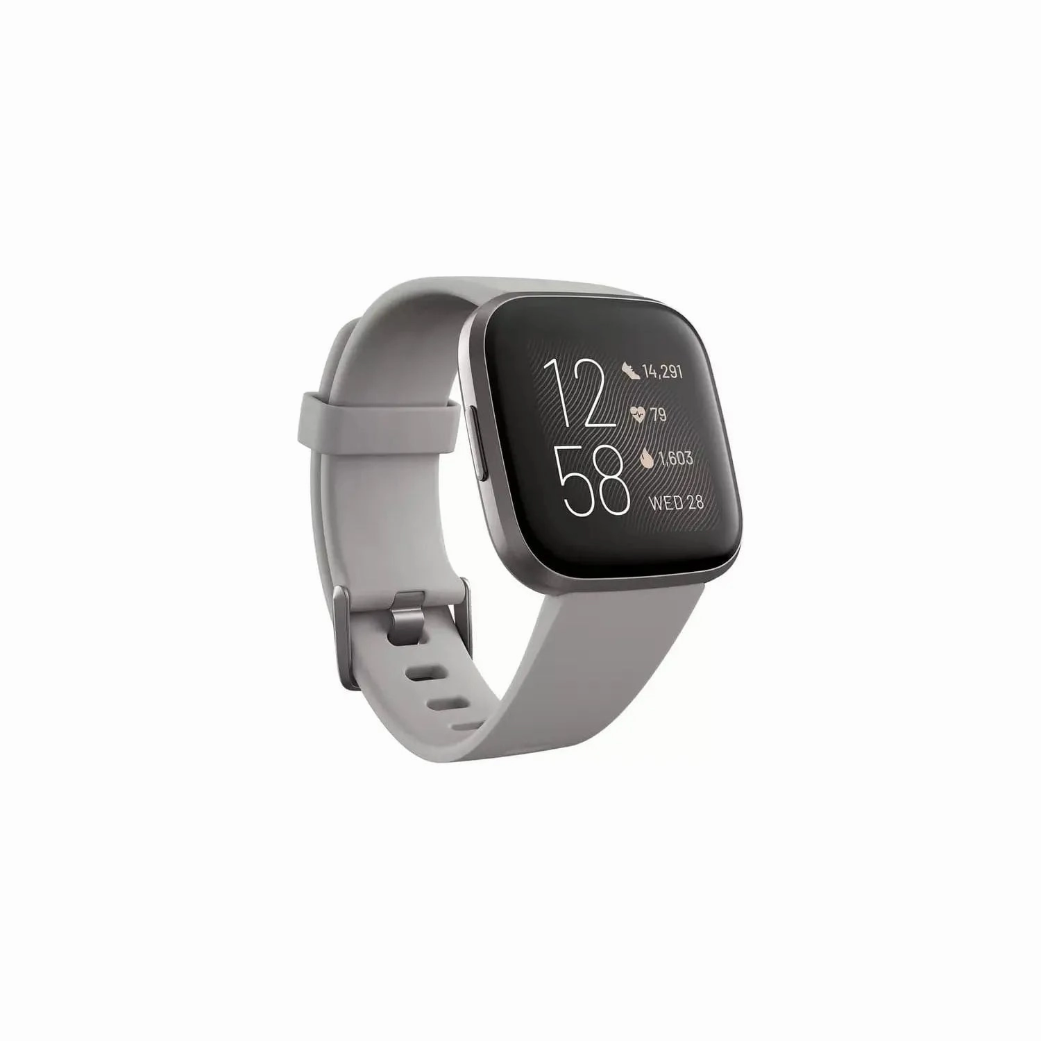 Fitbit Versa 2 Smart Watch - Grey Alu / Stone Band