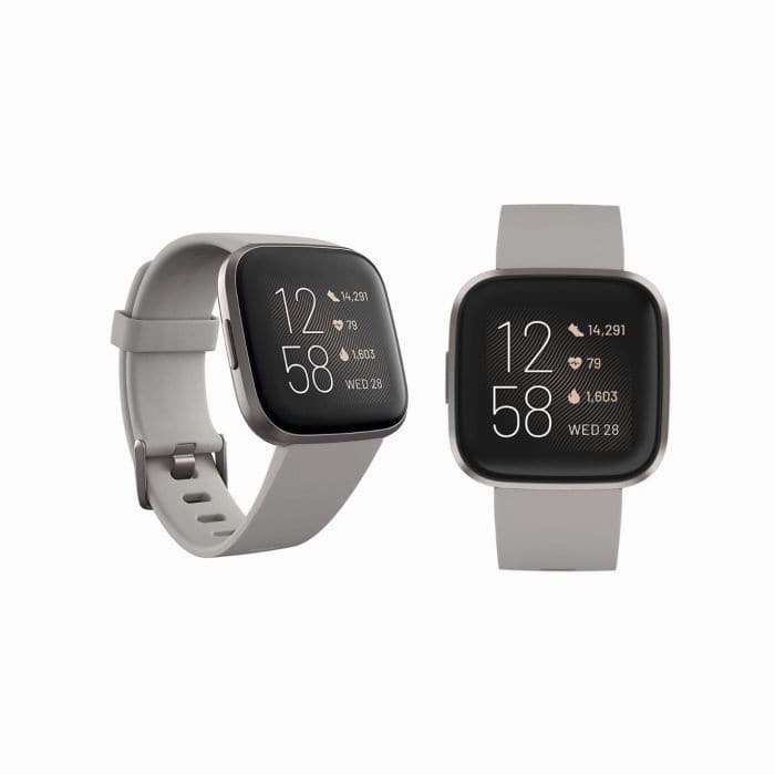 Fitbit Versa 2 Smart Watch - Grey Alu / Stone Band