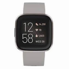 Fitbit Versa 2 Smart Watch - Grey Alu / Stone Band nintendo switch oled, nintendo switch deals, joy-con accessories