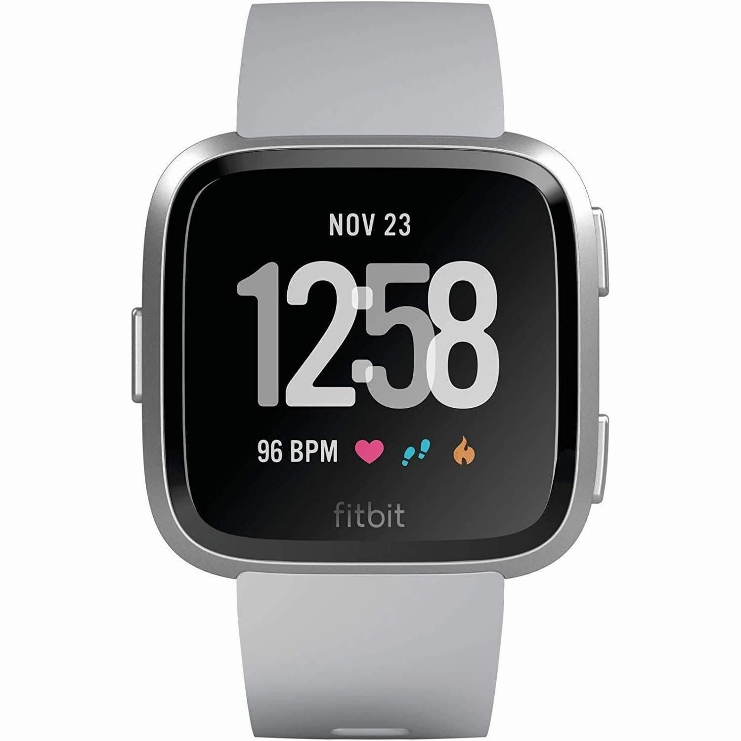 Fitbit Versa Health & Fitness Smartwatch with Heart Rate, Music & Swim Tracking, Grey playstation 5 controller, dualshock charging station, ps5 cooling stand