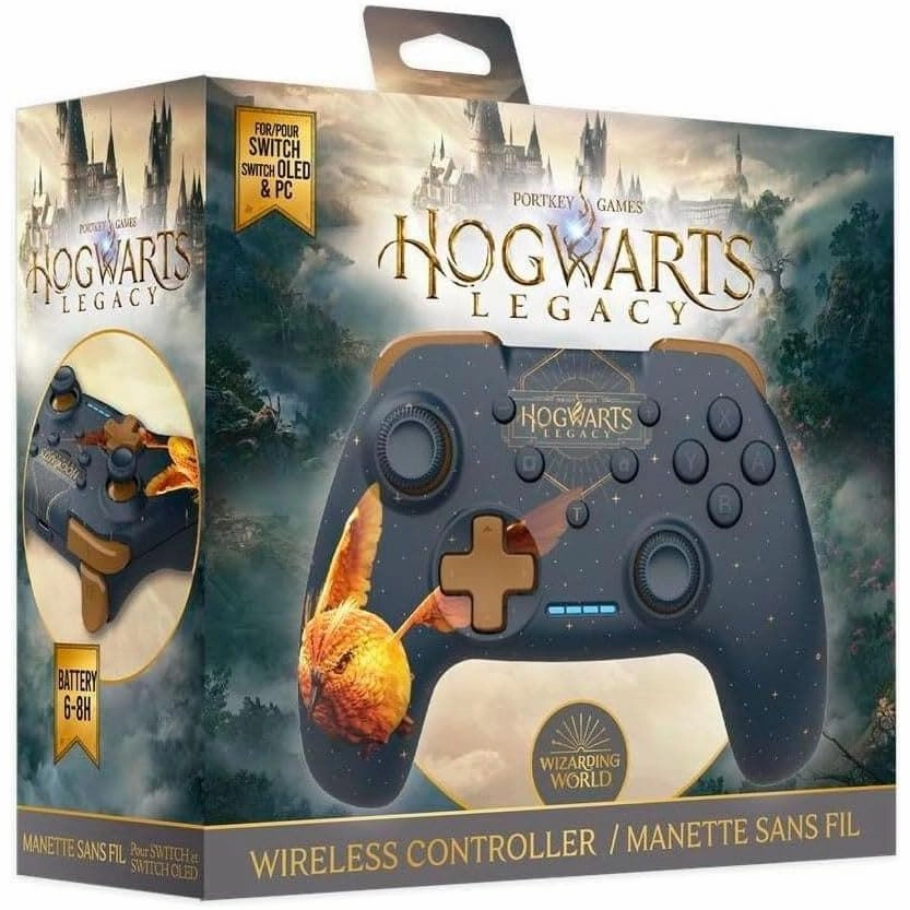 Freaks and Geeks Wireless Nintendo Switch Controller - Hogwarts Legacy