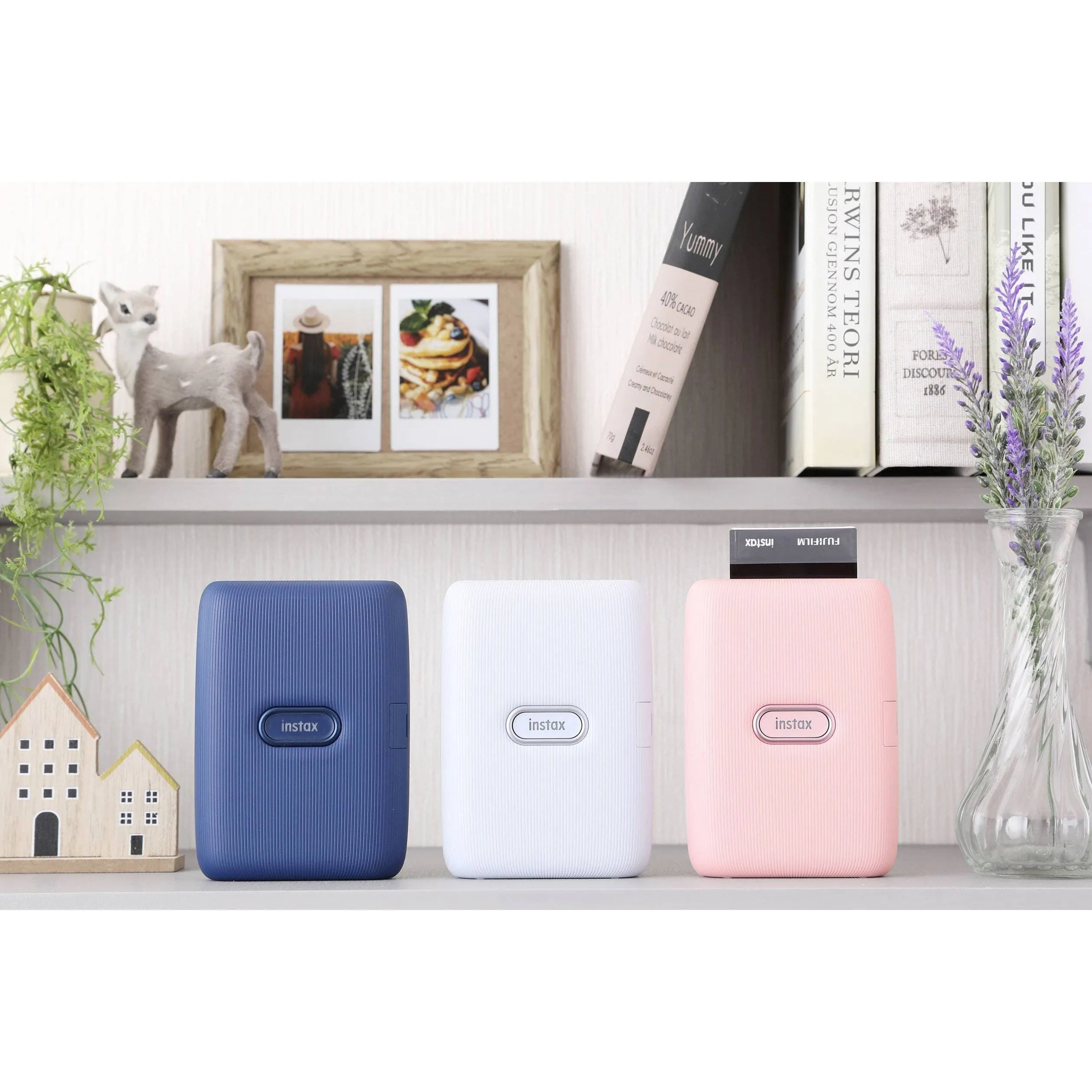 Fujifilm Instax Link Instant Smartphone photoprinter (Dark Denim)