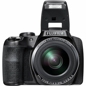 FujiFilm FinePix S9900W camera (16.2 MP, CMOS sensor, 5 axis image stabiliser for video photography, 1080p, Full HD, WiFi Data Transfer) - black camera and photography, photography gear, professional camera kits