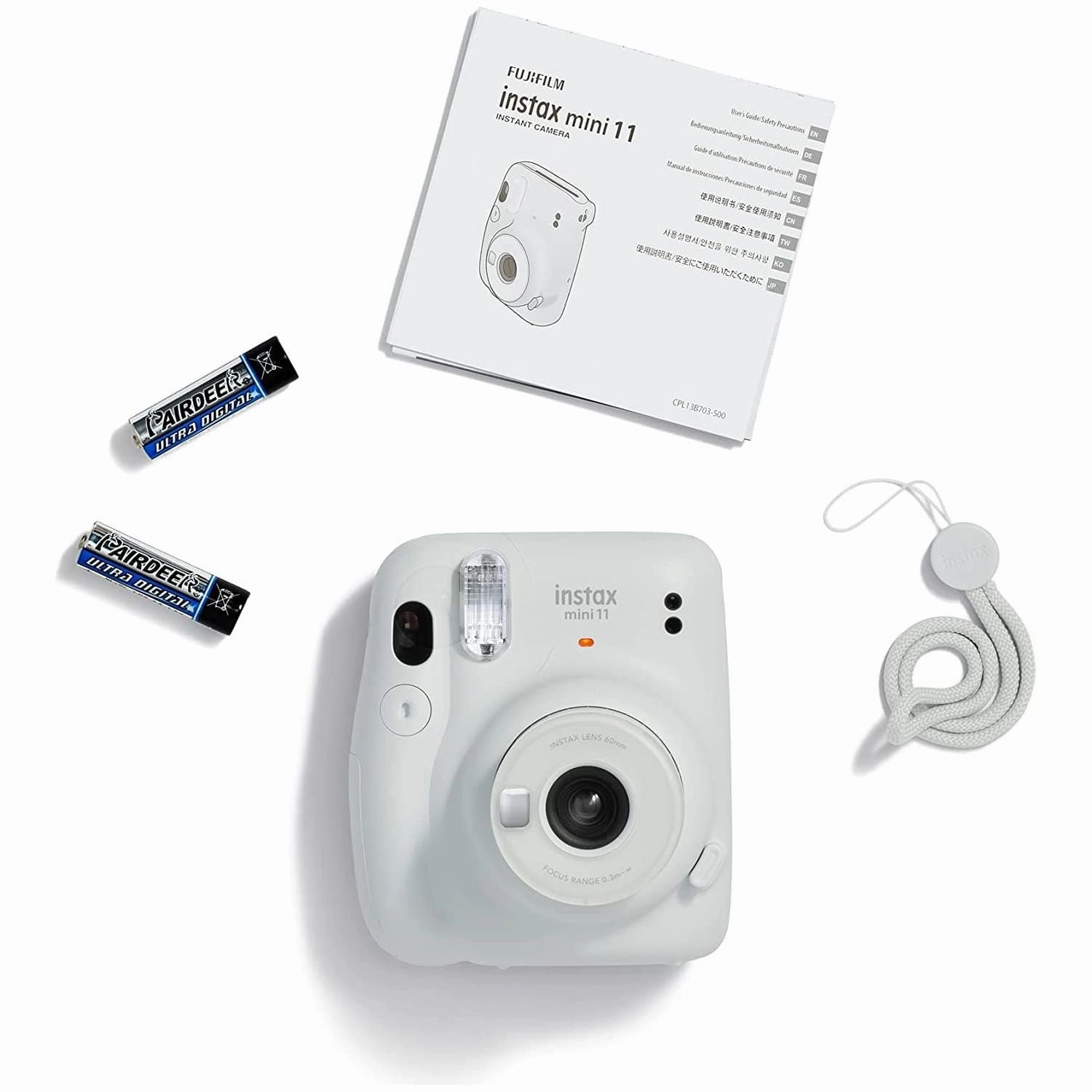 Fujifilm Instax Mini 11 Instant Film Camera - Ice White