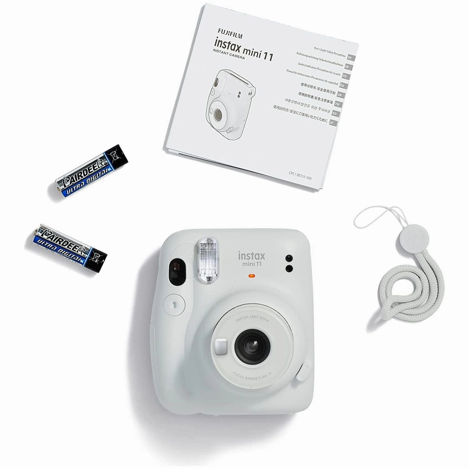 Fujifilm Instax Mini 11 Instant Film Camera - Ice White