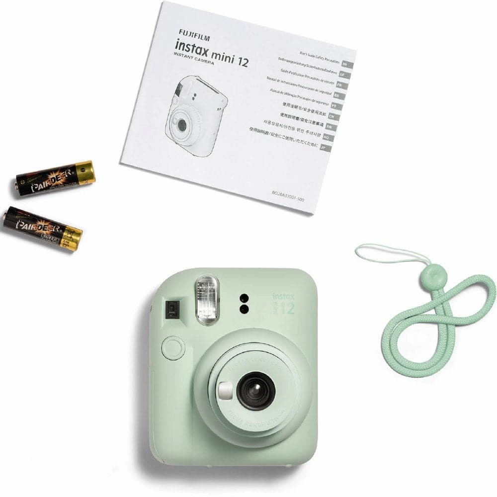 Fujifilm Instax Mini 12 Instant Film Camera - Mint Green