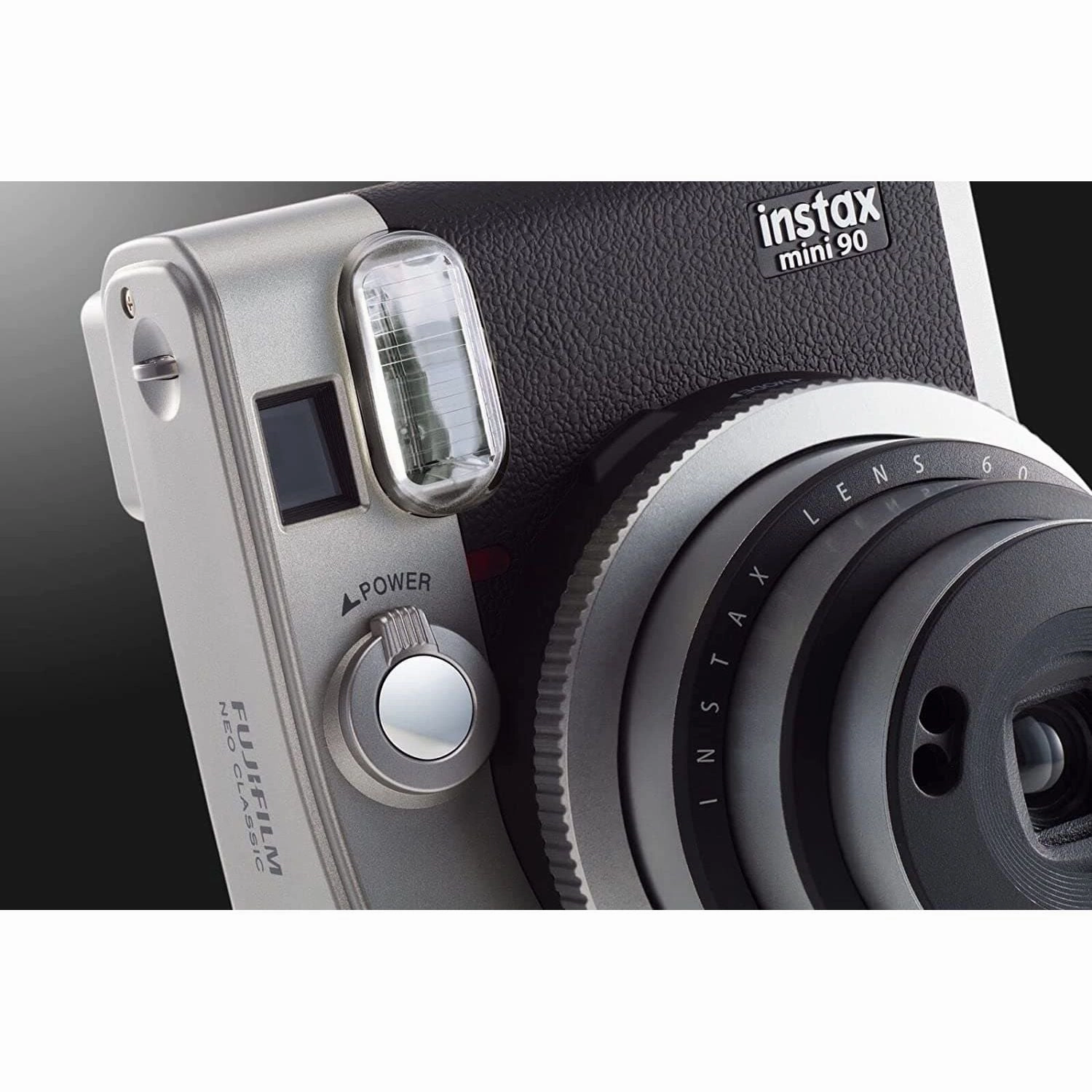 Fujifilm instax mini 90 Neo Classic Spot Camera - Black