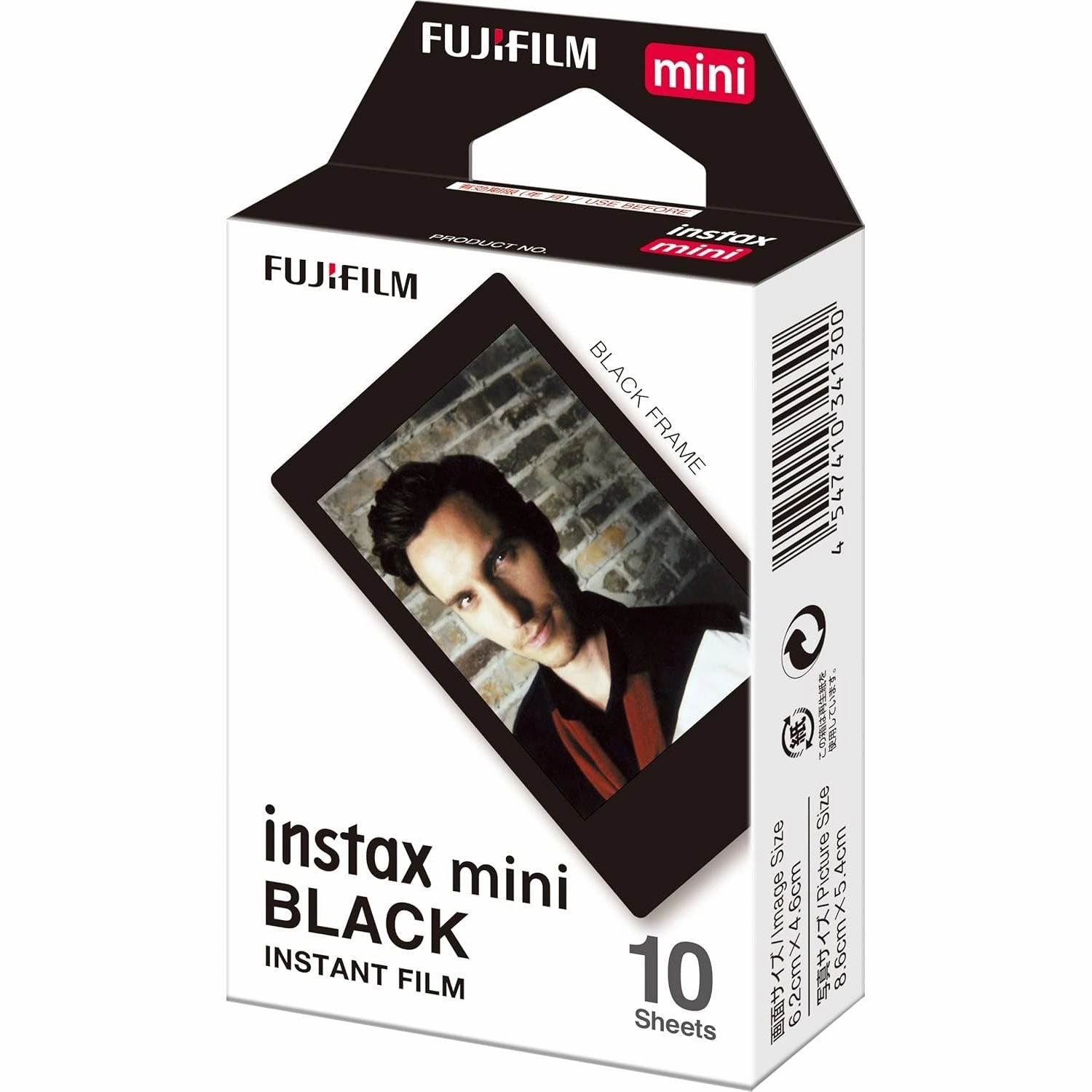 Fujifilm instax mini Instant Film Black Border  10 Shot Pack