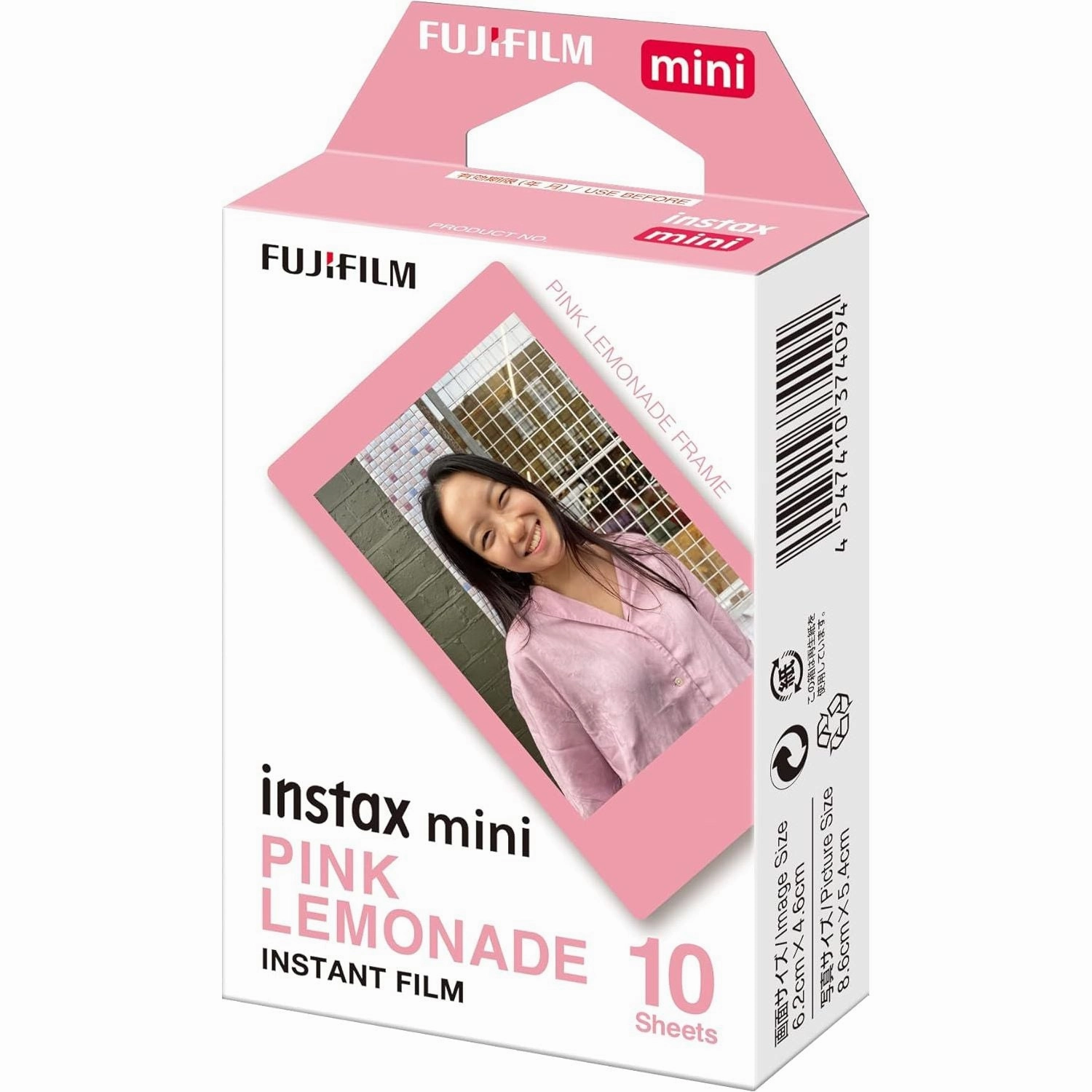 Fujifilm instax mini Instant Film Pink Lemonade Border ?C 10 Shot Pack