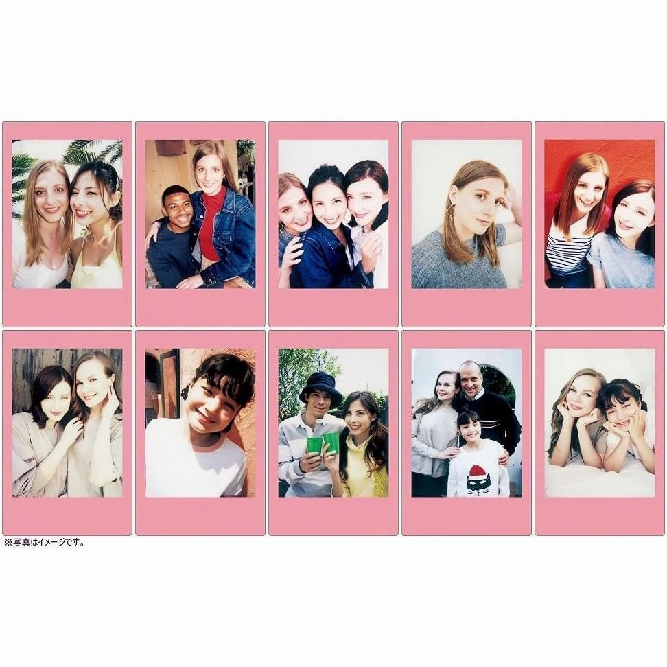 Fujifilm instax mini Instant Film Pink Lemonade Border ?C 10 Shot Pack