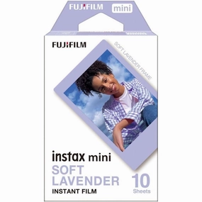 Fujifilm instax mini Instant Film  Soft Lavender, 10 Shot Pack camera and photography, photography gear, professional camera kits
