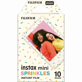 Fujifilm instax Mini Instant Film with Sprinkles Decorative Border  10 Shot Pack digital cameras, buy mirrorless camera, compact cameras sale
