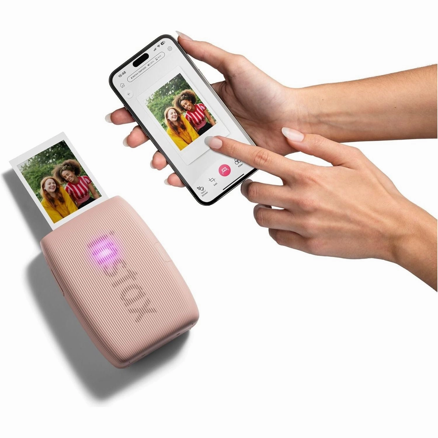 Fujifilm INSTAX mini LINK 3 Smartphone Photo Printer  Rose Pink