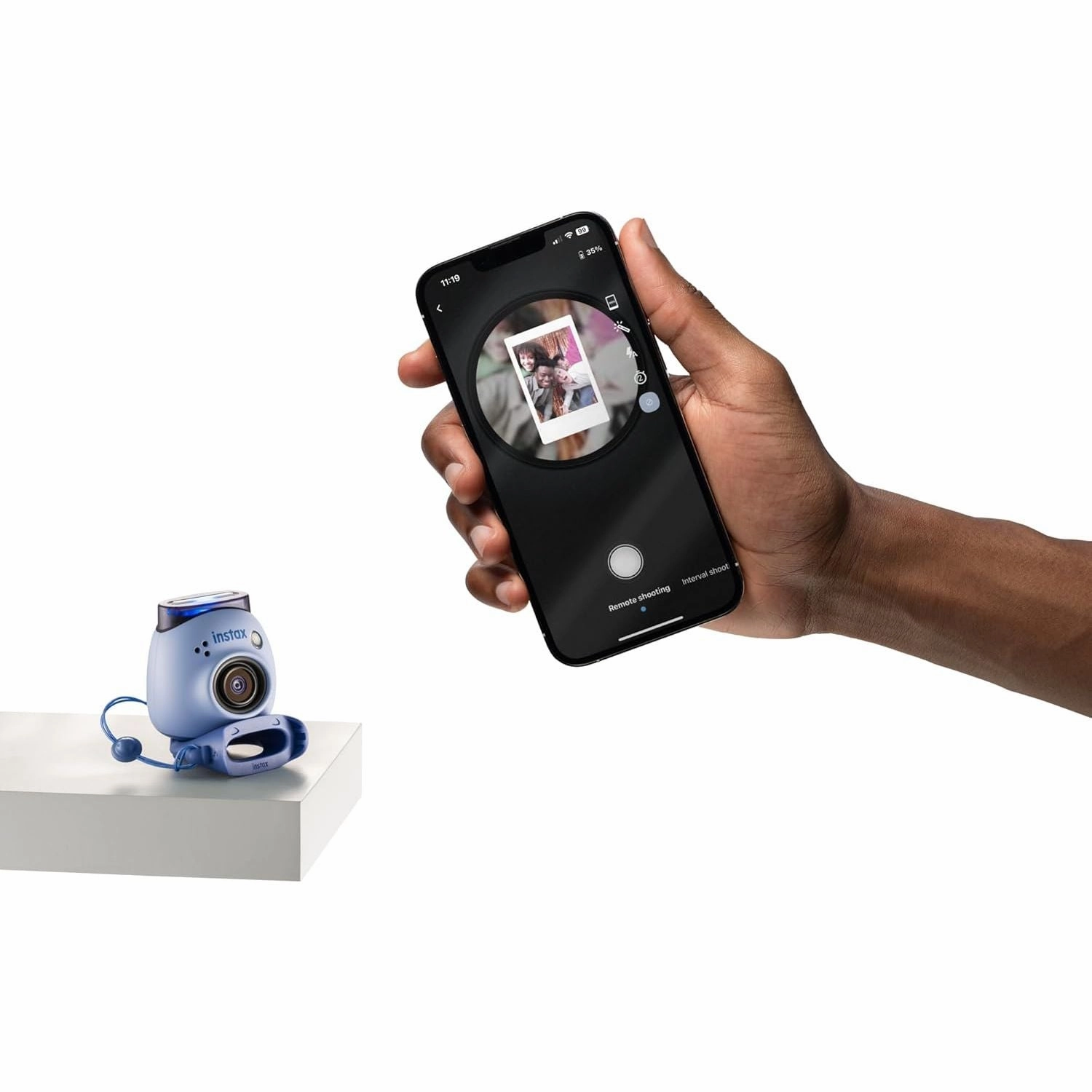 Fujifilm Instax Pal Digital Camera  Lavender Blue