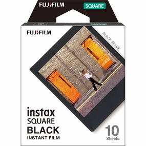 Fujifilm instax SQUARE Instant Film Black Border  10 Shot Pack camera and photography, photography gear, professional camera kits