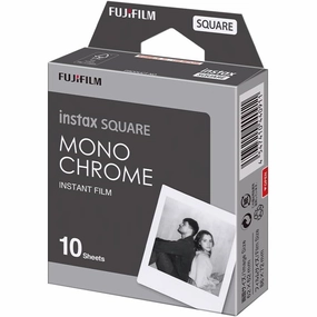 Fujifilm instax SQUARE Instant Film Monochrome  10 Shot Pack camera and photography, photography gear, professional camera kits